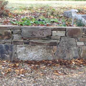 Dry Stone Garden wall 1